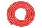 G-Force RC Silikon Kabel Powerflex PRO+ Rot 10AWG 2683/0.05 Stränge AD 5.5mm 1m / GF-1341-020