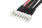 G-Force RC Balancer Buchse 6S-EH mit Kabel 10cm 22AWG Silikon Kabel 1 St/ GF-1416-005
