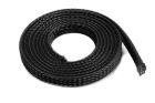 G-Force RC Kabel-Schutzhülse Geflochten 6mm Schwarz 1m / GF-1476-010