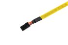 G-Force RC Kabel-Schutzhülse Geflochten 6mm Gelb 1m / GF-1476-013