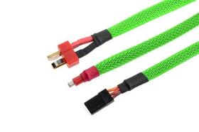 G-Force RC Kabel-Schutzhülse Geflochten 6mm Neon...