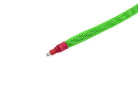 G-Force RC Kabel-Schutzhülse Geflochten 6mm Neon Grün 1m / GF-1476-014
