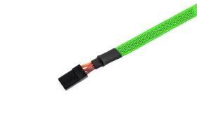G-Force RC Kabel-Schutzhülse Geflochten 6mm Neon Grün 1m / GF-1476-014
