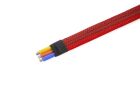 G-Force RC Kabel-Schutzhülse Geflochten 8mm Rot 1m / GF-1476-022
