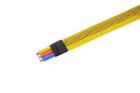 G-Force RC Kabel-Schutzhülse Geflochten 8mm Gelb 1m / GF-1476-023
