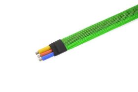 G-Force RC Kabel-Schutzhülse Geflochten 8mm Neon...