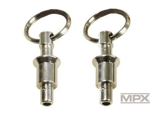 Multiplex Steckverschluß Sendertragegurt PROFI TX (1 Paar) / 85713