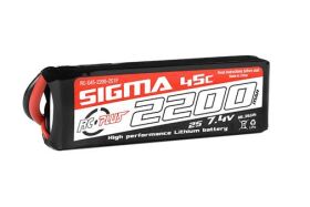 RC Plus Li-Po Akku Sigma 45C 2200 mAh 2S1P 7.4V XT-60 /...