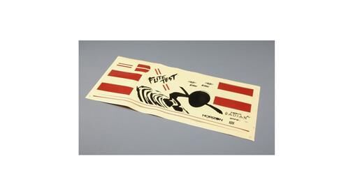 E-flite Ersatzteil Decal Sheet Night Radian FT / EFL3656