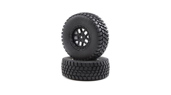 Losi vormontiert Reifen vorne/hinten 1:10 Alpine 2.2/3.0 12mm Hex (Paar): Baja Rey / LOS43025