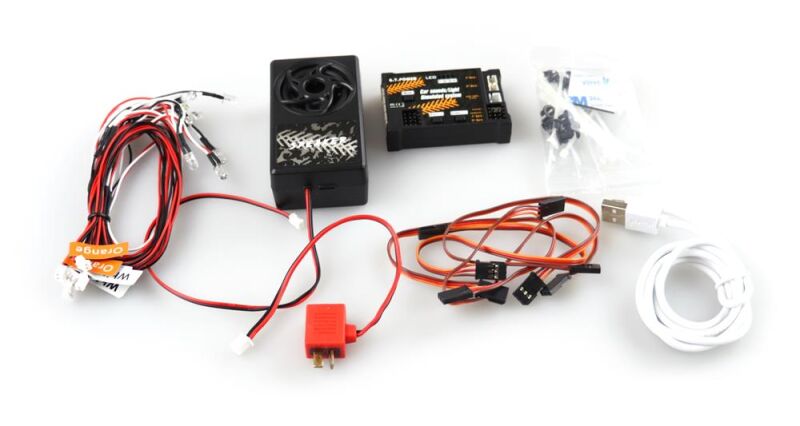Amewi Sound & Lichtsystem mit Kontrolleinheit 4,5V-6V / 28965