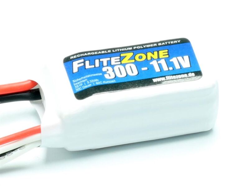 FliteZone LiPo Akku 300 - 11,1V / C9337