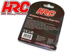 HRC Racing Batterie & Servo Tester 1~8S Checker & Balancer mit prozentualer Spannungsanzeige / HRC9372C