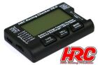 HRC Racing Akku Analyzer 1~8S Checker & Balancer mit prozentualer Spannungsanzeige / HRC9372C
