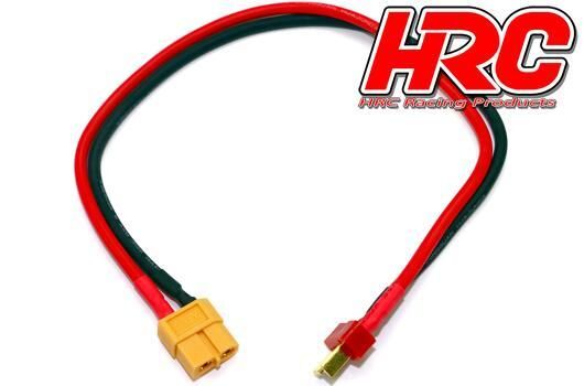 HRC Racing Ladekabel Gold XT60 Ladestecker zu Ultra T (Deans kompatible) Stecker / HRC9614