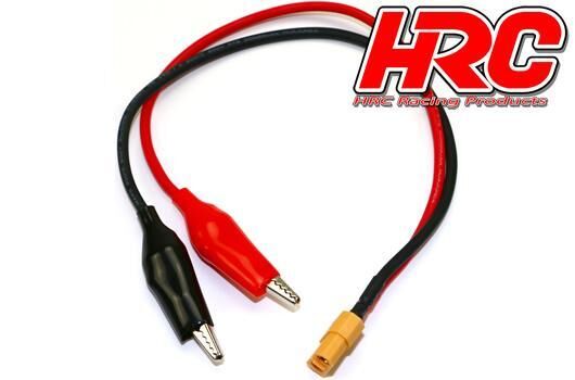HRC Racing Ladekabel Gold XT60 Ladestecker zu Krokodil / HRC9619