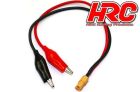 HRC Racing Ladekabel Gold XT60 Ladestecker zu Krokodil / HRC9619