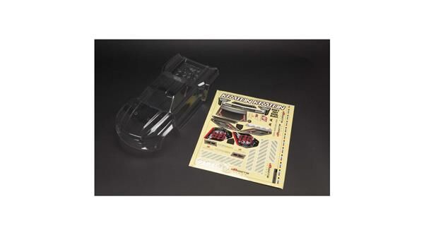 Arrma Ersatzteil Kraton 6S BLX Clear Bodyshell (inc. Decals) / ARA406158