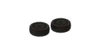 ARRMA vormontiert Reifen vorne/hinten 1:8 dBoots 3.3 17mm Hex schwarz (Paar): Katar B 6S / ARA550058