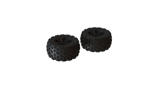 ARRMA DBoots Reifen / Räder Satz Copperhead2 MT Tire Set Black - Pair / ARA550059