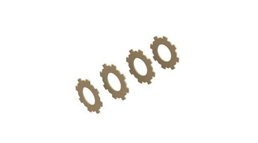 Arrma Ersatzteil Slipper Pad (4) / ARA310908