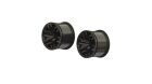 Arrma Ersatzteil MT 2.8" Wheel 14mm Hex Black Chrome (2) / ARA510099