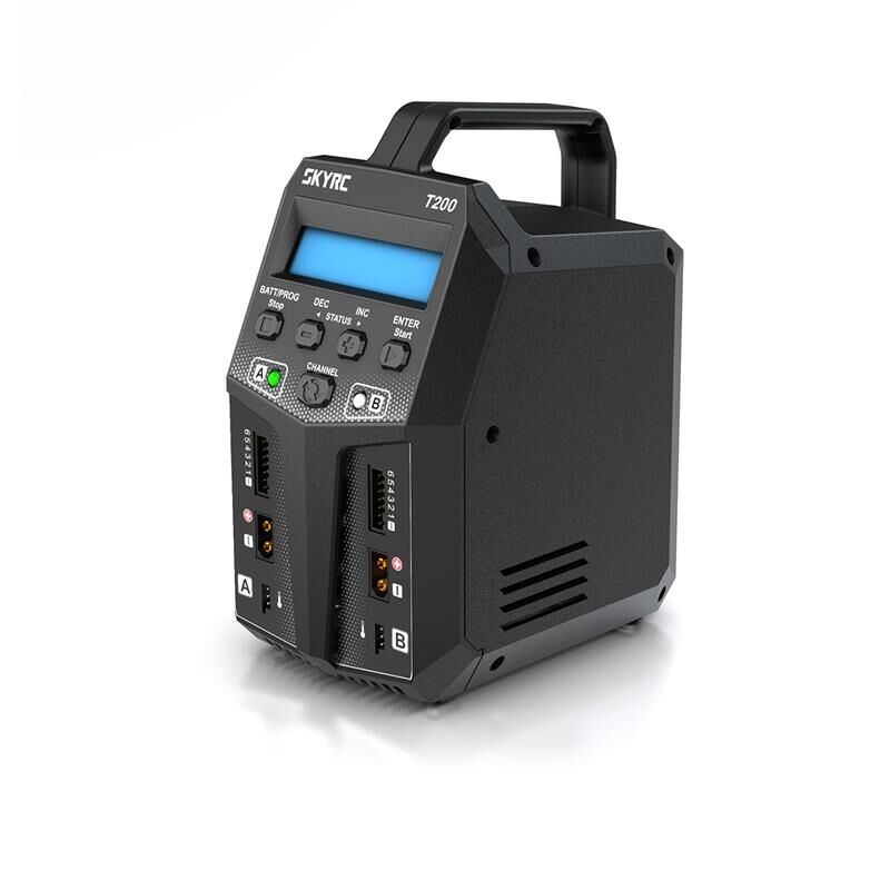SkyRC T200 AC/DC Doppel Ladegerät LiPo 1-6s 12A 100W / SK100155