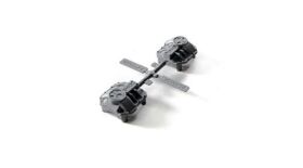 Axial Ersatzteil AR44 Differential Covers (Silver) /...