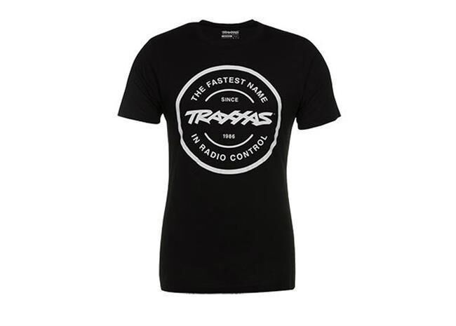 TRAXXAS BLACK SHIRT CIRCLE LOGO LG TRAXXAS / TRX1360-L