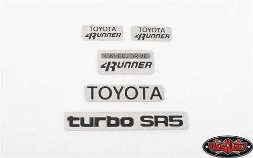 RC4WD 1985 Toyota 4Runner Emblem Set RC4WD / RC4ZS1926