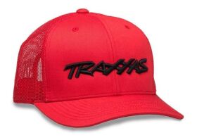 TRAXXAS LOGO HAT CURVE BILL RE TRAXXAS / TRX1182-RBL