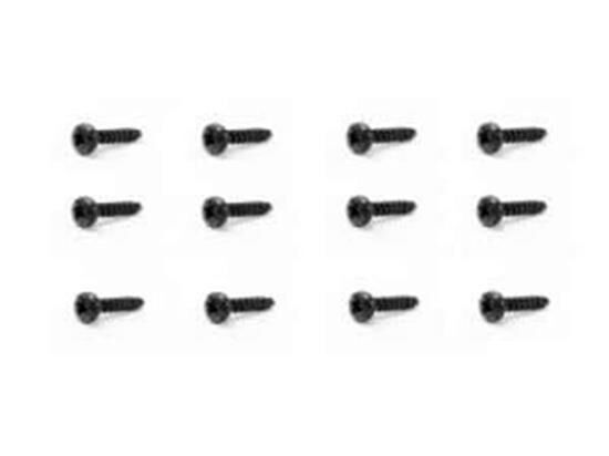CEN Racing Flachkopf-Schraube M2,5x8mm (6) / 616323