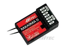 Multiplex / Hitec RC MAXIMA 9 2,4GHz 6 Kanal Empfänger (High Response) für A9X / 111079