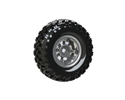 AMEWI 1:24 Crawler Komplettrad Set / 015-24008