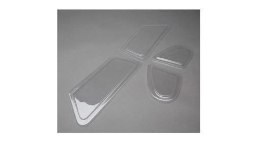 Hangar 9 Ersatzteil Window Set XCub 60cc and light covers / HAN526011