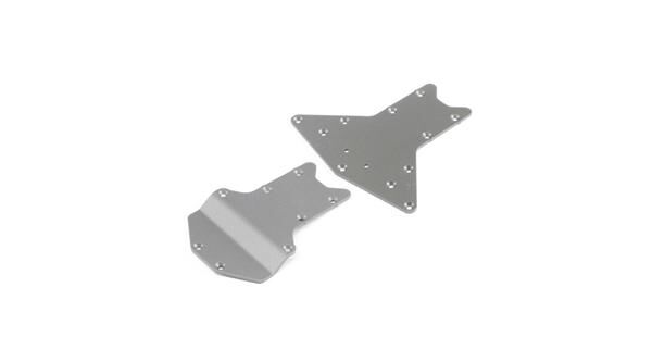 Losi Unterfahrschutz vorne hinten (Satz): LST 3XL-E / LOS241022