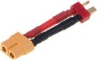 Robbe Modellsport ADAPTERKABEL T STECKER AUF XT-60 BUCHSE 12AWG/3,3MMý 30MM 1STK. / 46076