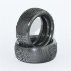 PR Racing Off Road 1/10 4WD Frontreifen Gummi 1604 (2 Stk) / PR32500046