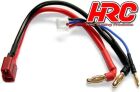 HRC Racing Fahr & Ladekabel 4mm Gold Stecker zu Ultra T (Deans Kompatible) & Balancer Stecker / HRC9151D