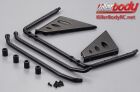 KillerBody Karosserieteile 1/10 Crawler Maßstab Schwarz Plastik Teile für Horri-Bull / KBD48344