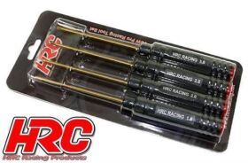 HRC Racing Werkzeugsatz HRC TSW Pro Racing Titanium 6-kant-schlüssel 1.5 / 2 / 2.5 / 3mm / HRC4007A
