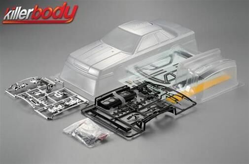 KillerBody Karosserie 1/10 Touring / Drift 190mm Scale Nissan Skyline R31 Karosserie unlackiert 195mm Kit / KBD48630