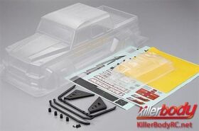 KillerBody Karosserie 1/10 Crawler Scale Unlackiert Horri-Bull fits Axial 2012 Jeep Wrangler / KBD48331