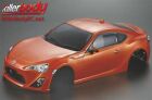 KillerBody Karosserie 1/10 Touring / Drift 195mm Scale Fertig lackiert Box Toyota 86 Metallic Orange / KBD48567