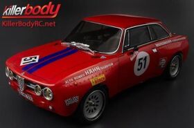 KillerBody Karosserie 1/10 Touring / Drift 195mm Scale Fertig lackiert Box Alfa Romeo 2000 GTAm Racing / KBD48251