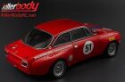 KillerBody Karosserie 1/10 Touring / Drift 195mm Scale Fertig lackiert Box Alfa Romeo 2000 GTAm Racing / KBD48251