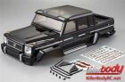 KillerBody Karosserie 1/10 Crawler Scale Fertig lackiert Box Horri-Bull Schwarz fits Axial 2012 Jeep Wrangler / KBD48338