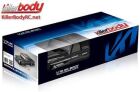 KillerBody Karosserie 1/10 Crawler Scale Fertig lackiert Box Horri-Bull Schwarz fits Axial 2012 Jeep Wrangler / KBD48338