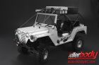 KillerBody Karosserie 1/10 Crawler Scale Fertig lackiert Box Warrior Silber fits Axial SCX10 Chassis / KBD48443