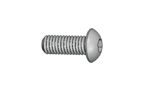 Redcat Racing 2*4mm Innensechskantschraube Rundkopf (10 St.) / RCRER11374